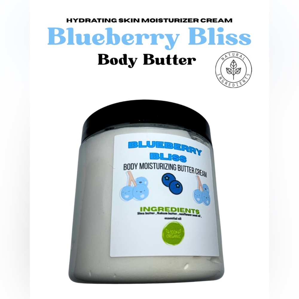 Blueberry Bliss Body butter 8oz LARGE